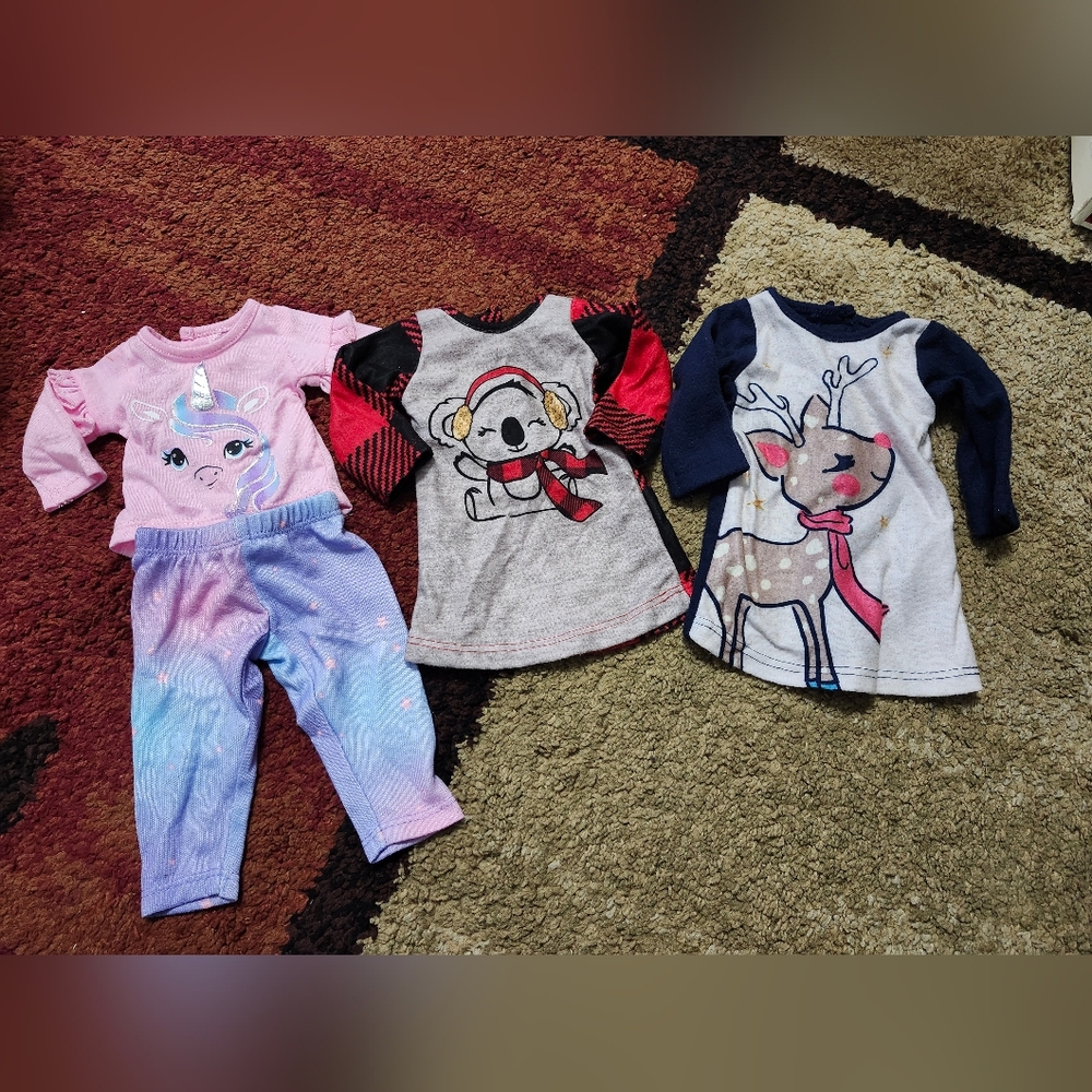 18-in Doll Pajamas